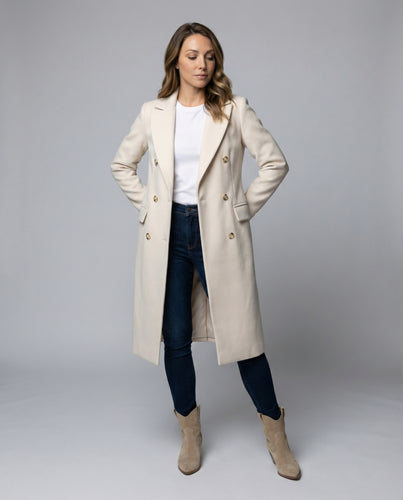 Women’s Double-Breasted with Winter Sleeves | Amarae