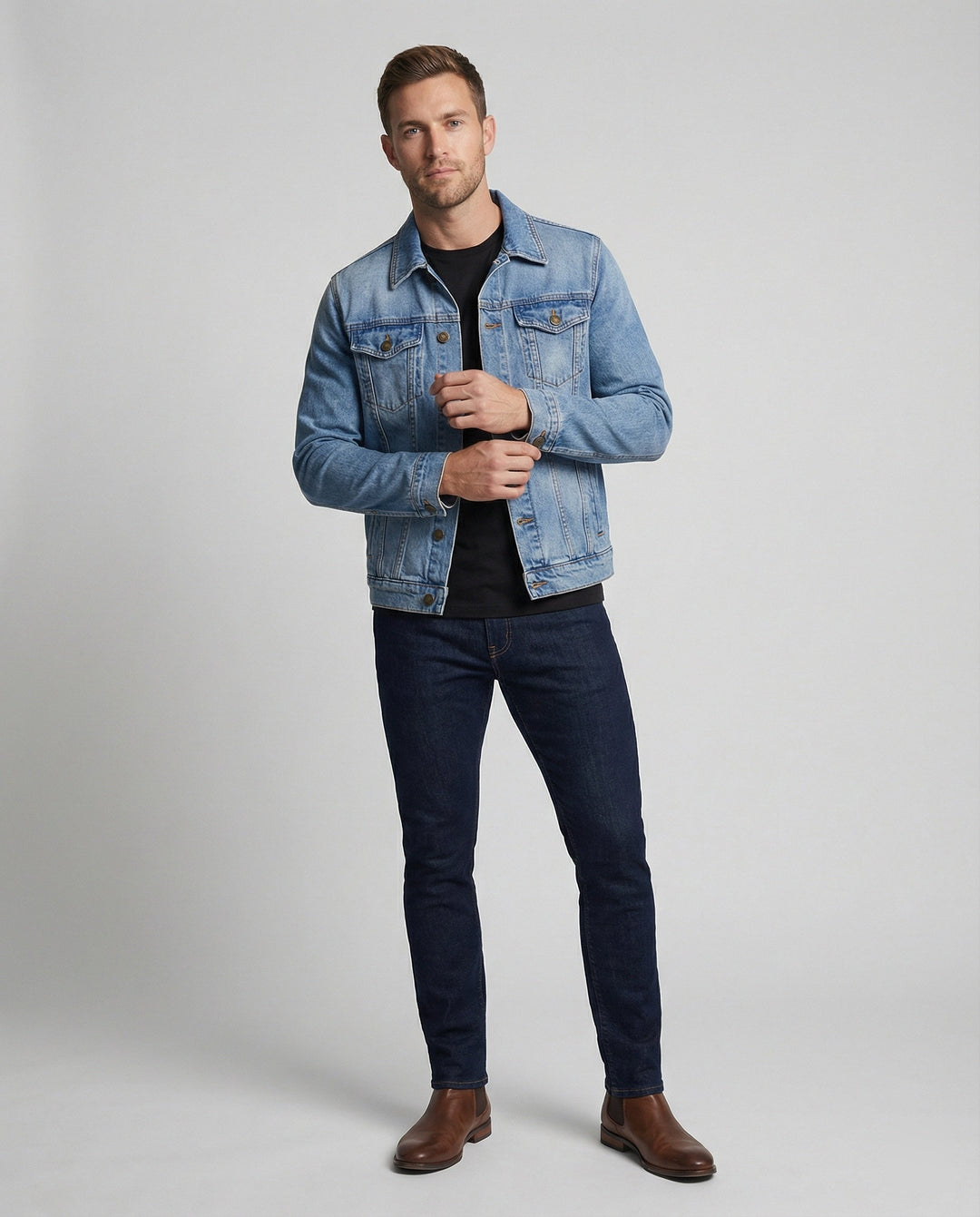 Men's Denim Jacket Worker