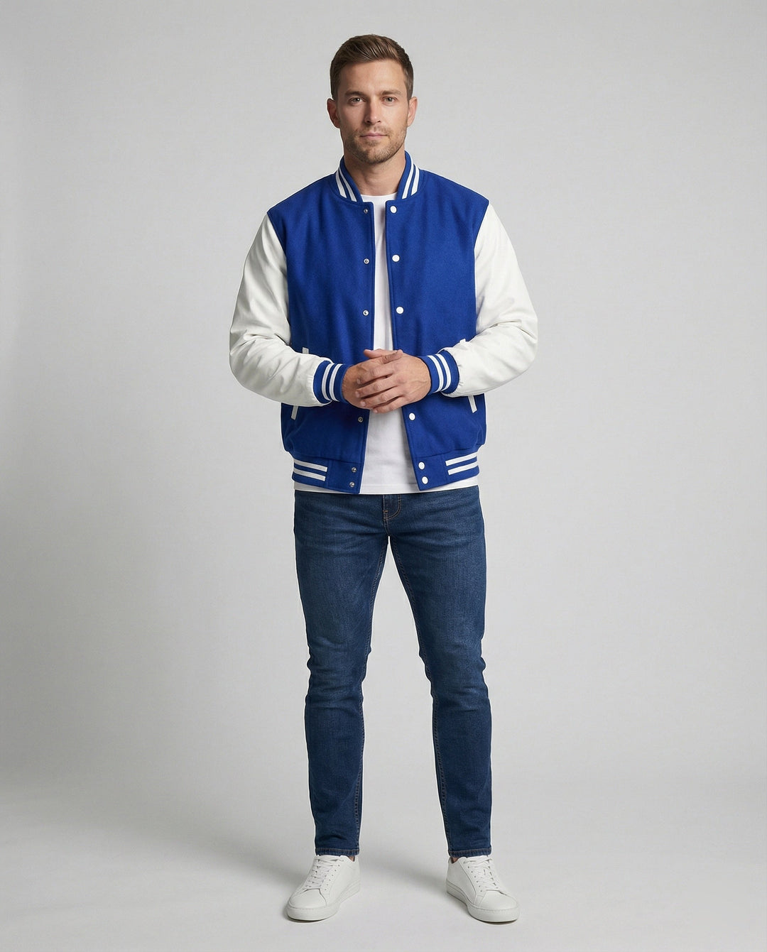 Sporty College Jacket Men