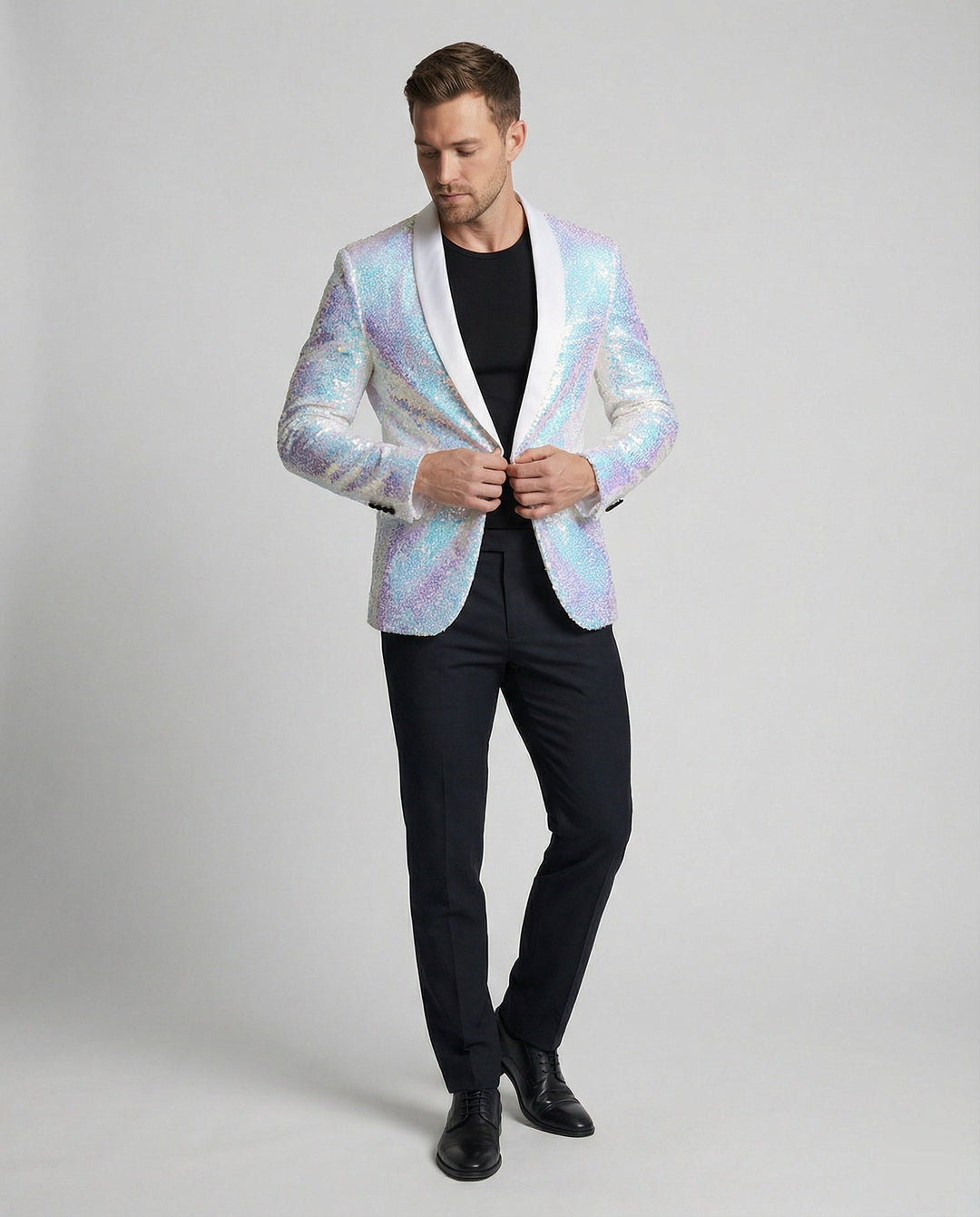 Glamorous Sequin Blazer Men