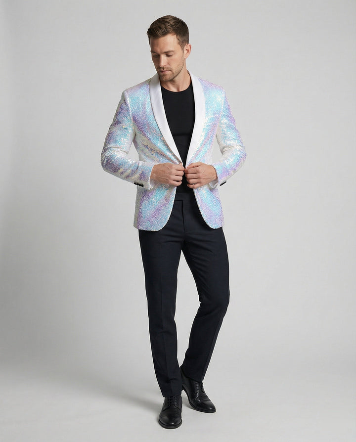 Glamorous Sequin Blazer Men
