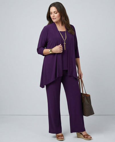 Amarae | Women's Elegant Three-Piece Pantsuit for Women