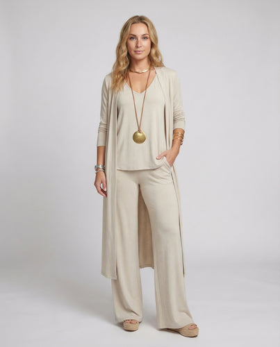 Women’s Linen Three-Piece Set with Breathable Comfort & Relaxed Fit | Amarae