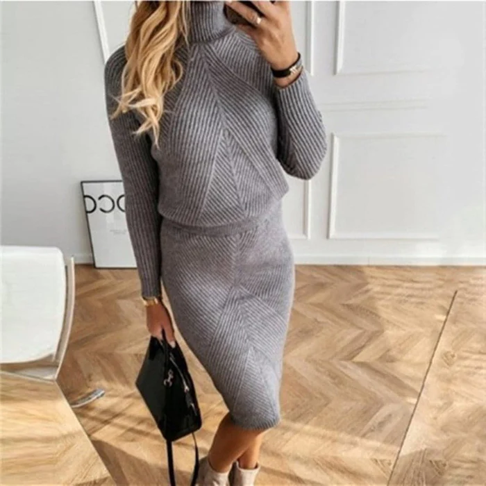 Lune London | Comfortable knitted sweater dress