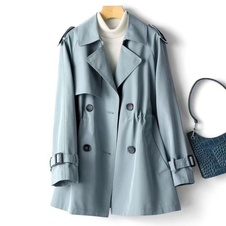 Amarae | Classic Double-Breasted Trench Coat - Versatile Urban Style