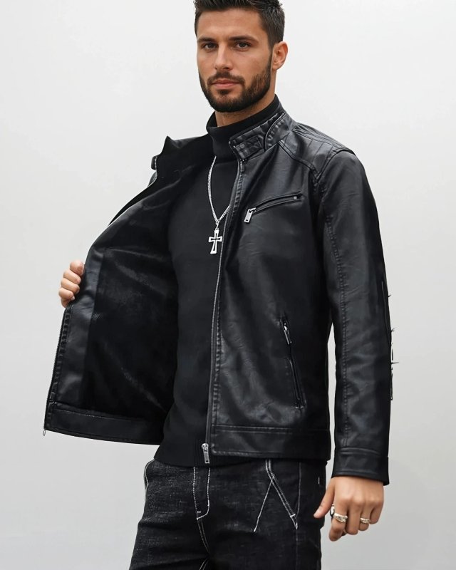 Amarae | Modern leather jacket for leisure and outings