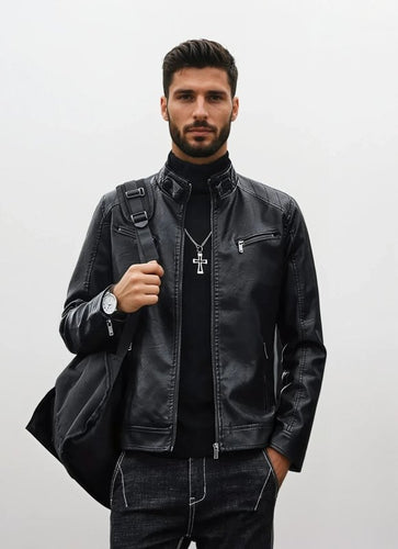 Amarae | Modern leather jacket for leisure and outings