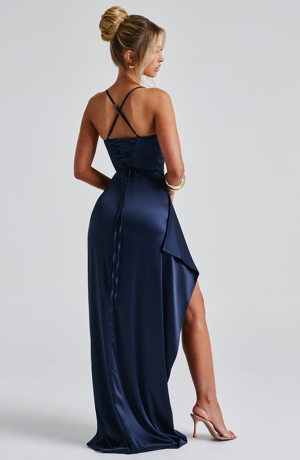 Lune London | Navy Blue Maxi Dress