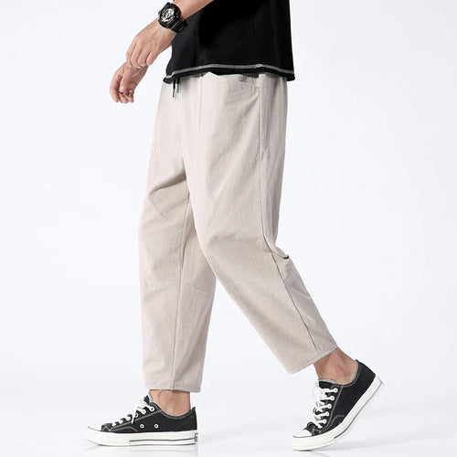 Chic Und Stil | Men's Baggy Pants Beige