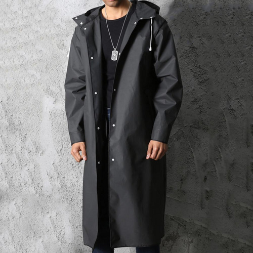 Amarae | Men's Waterproof Rain Jacket Long Coat