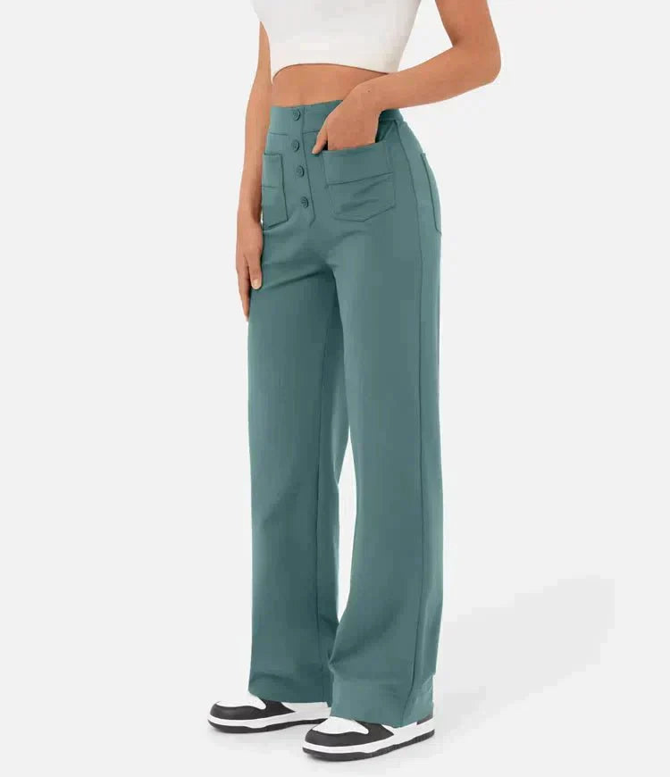 Lune London | High Waist Elastic Leisure Pants