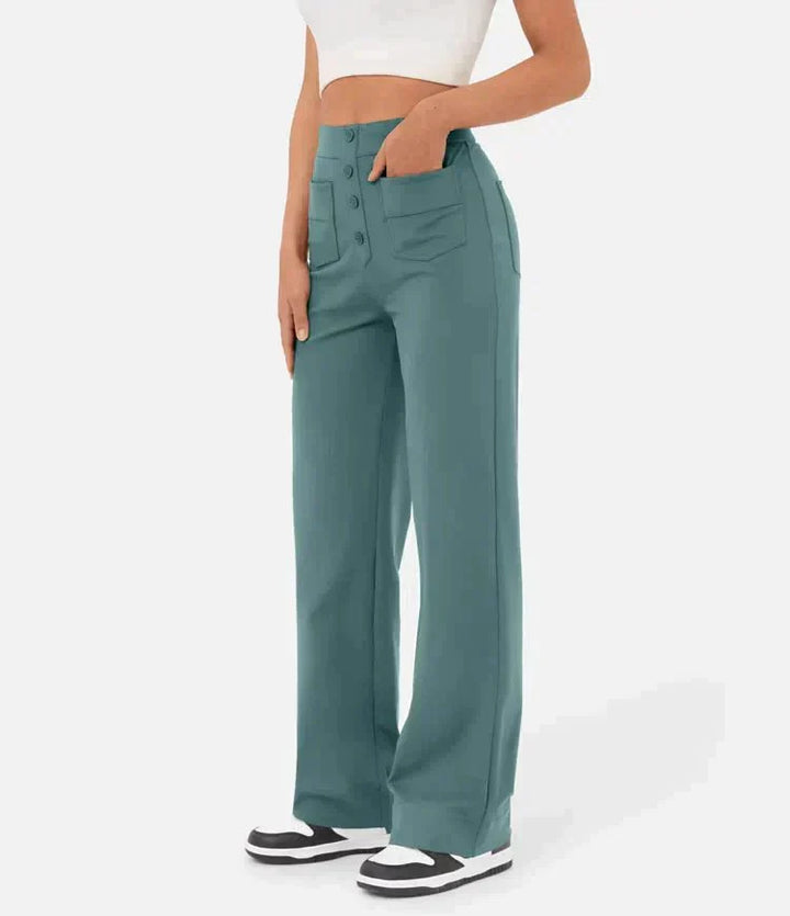 Lune London | High Waist Elastic Leisure Pants