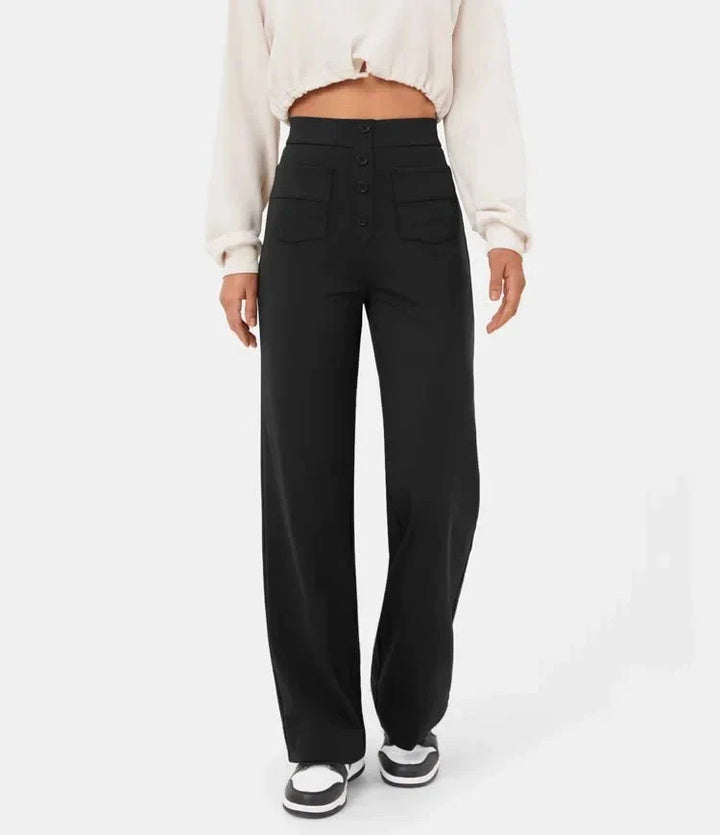 Lune London | High Waist Elastic Leisure Pants