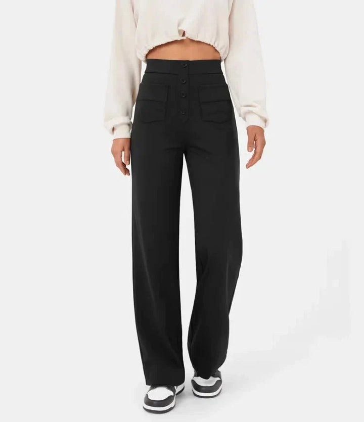 Lune London | High Waist Elastic Leisure Pants