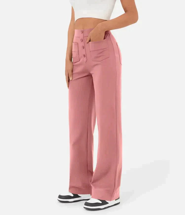 Lune London | High Waist Elastic Leisure Pants