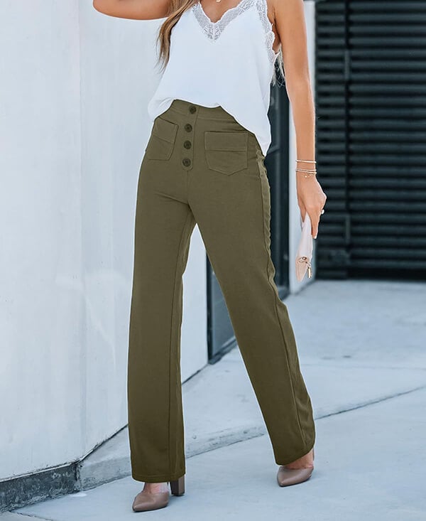 Lune London | High Waist Elastic Leisure Pants