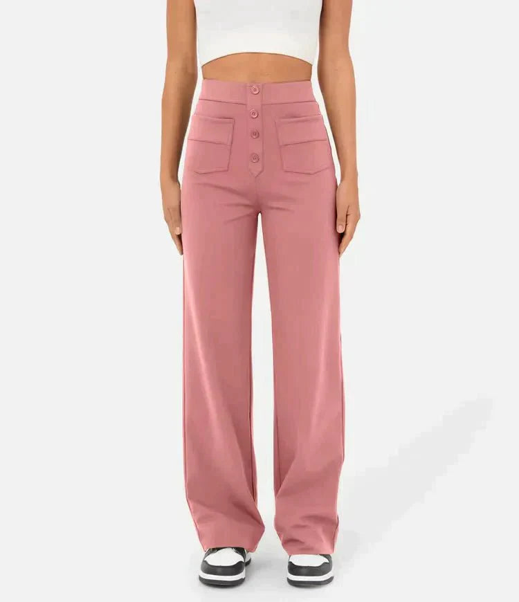 Lune London | High Waist Elastic Leisure Pants