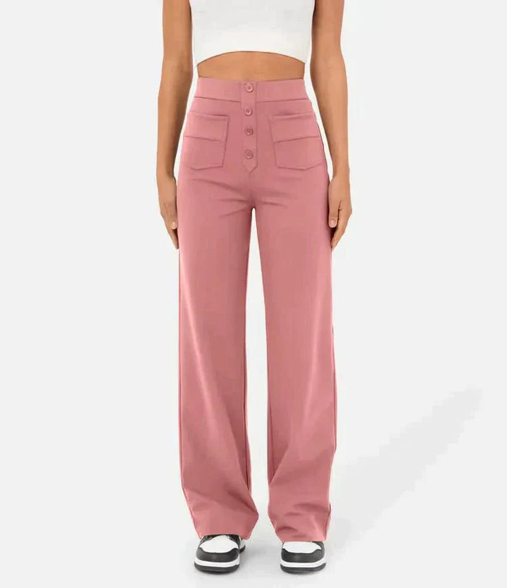 Lune London | High Waist Elastic Leisure Pants