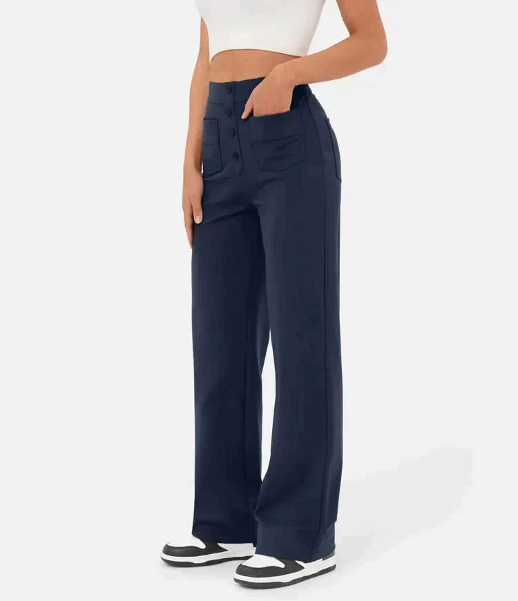 Lune London | High Waist Elastic Leisure Pants