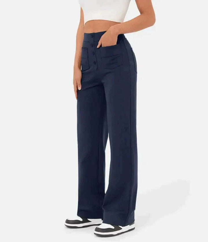Lune London | High Waist Elastic Leisure Pants