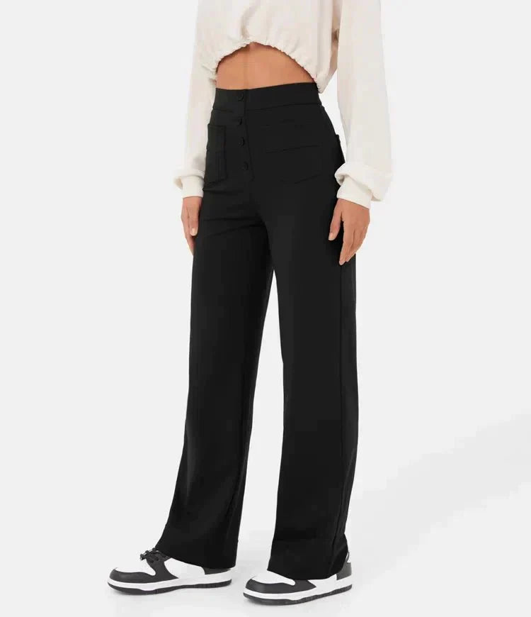 Lune London | High Waist Elastic Leisure Pants