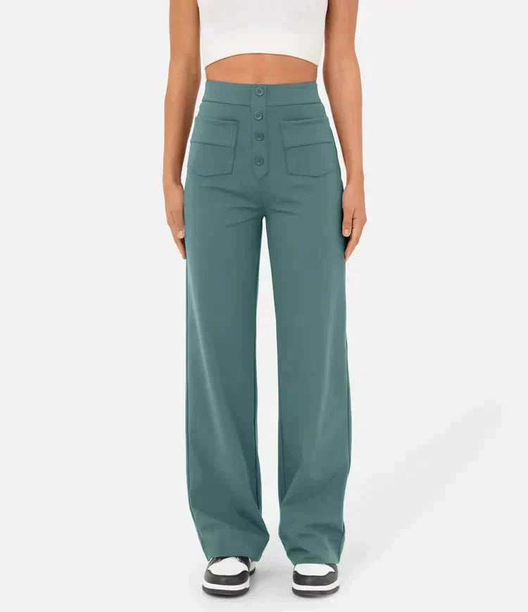 Lune London | High Waist Elastic Leisure Pants
