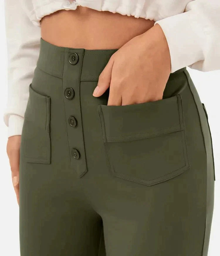 Lune London | High Waist Elastic Leisure Pants