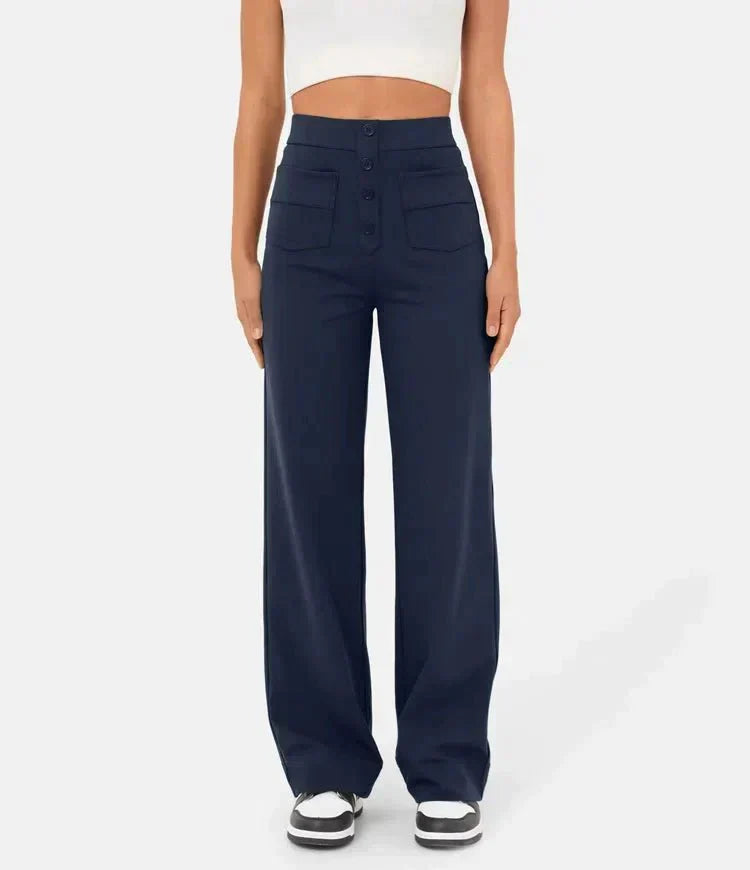 Lune London | High Waist Elastic Leisure Pants