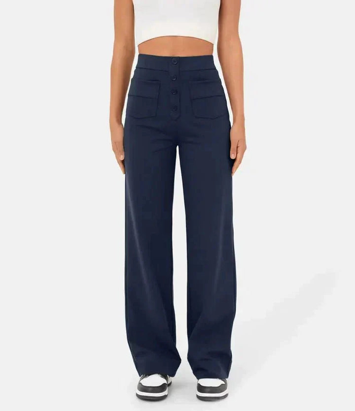 Lune London | High Waist Elastic Leisure Pants