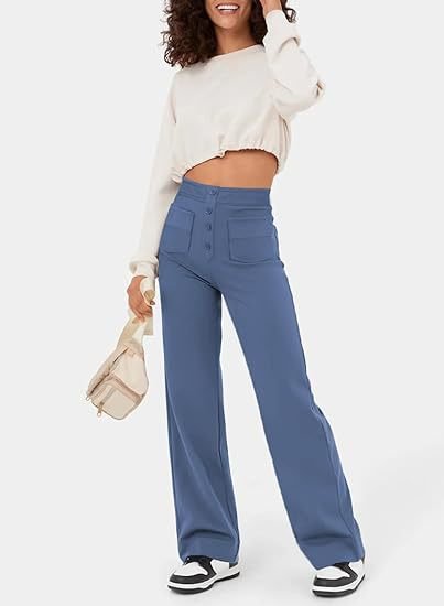 Lune London | High Waist Elastic Leisure Pants