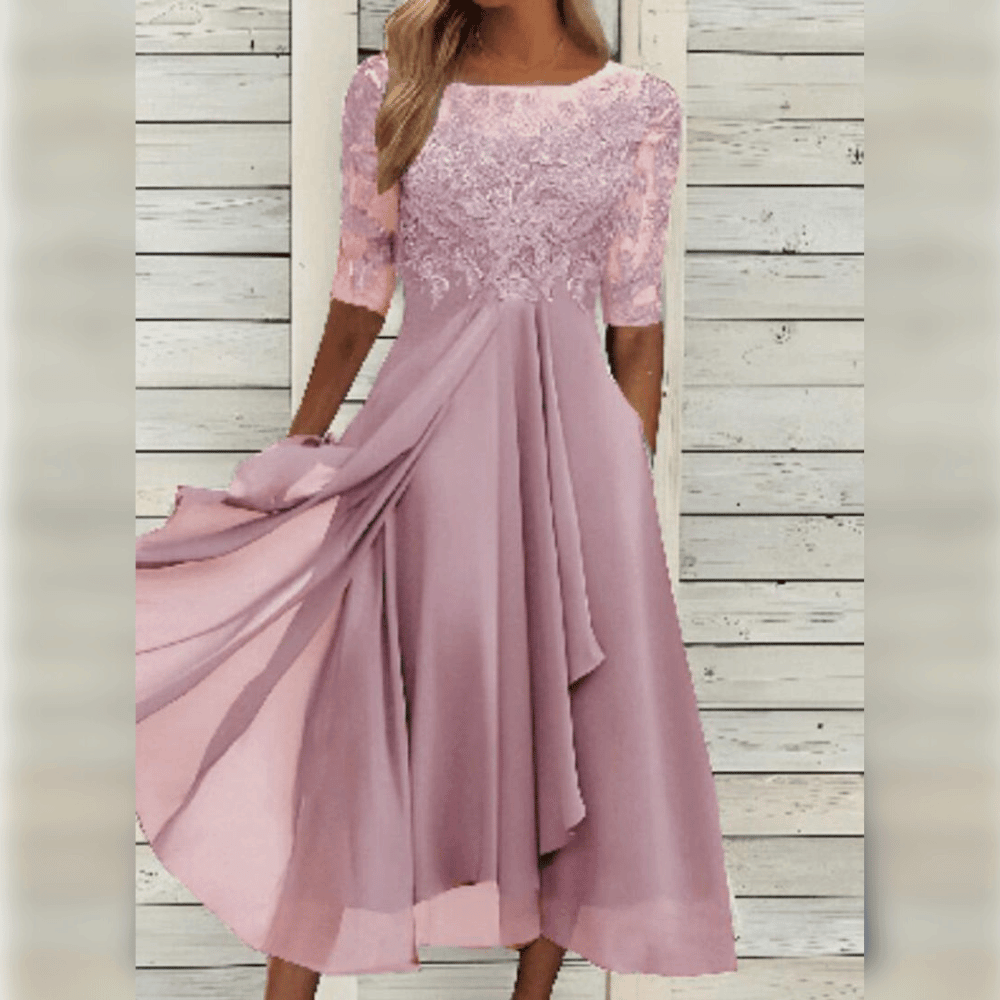 Lune London | Wedding Guest Dress Elegant Midi