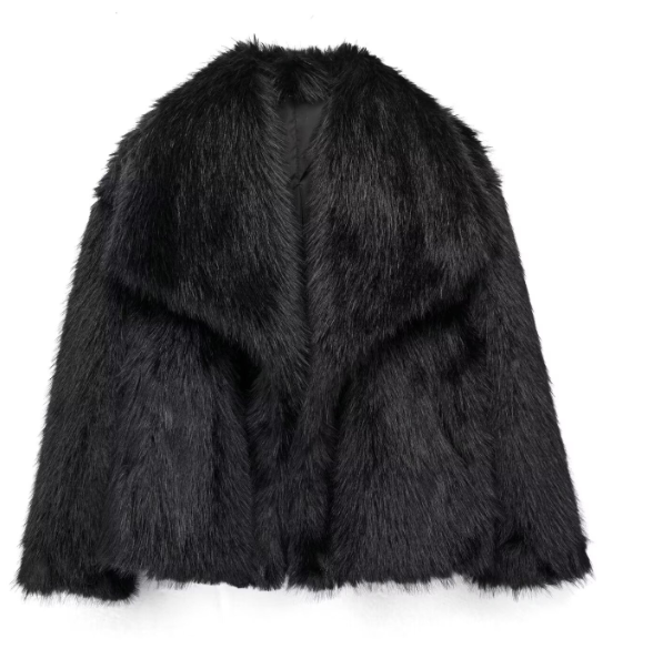 Lune London | Women's Fur Coat - Beige - Luxurious and Warm