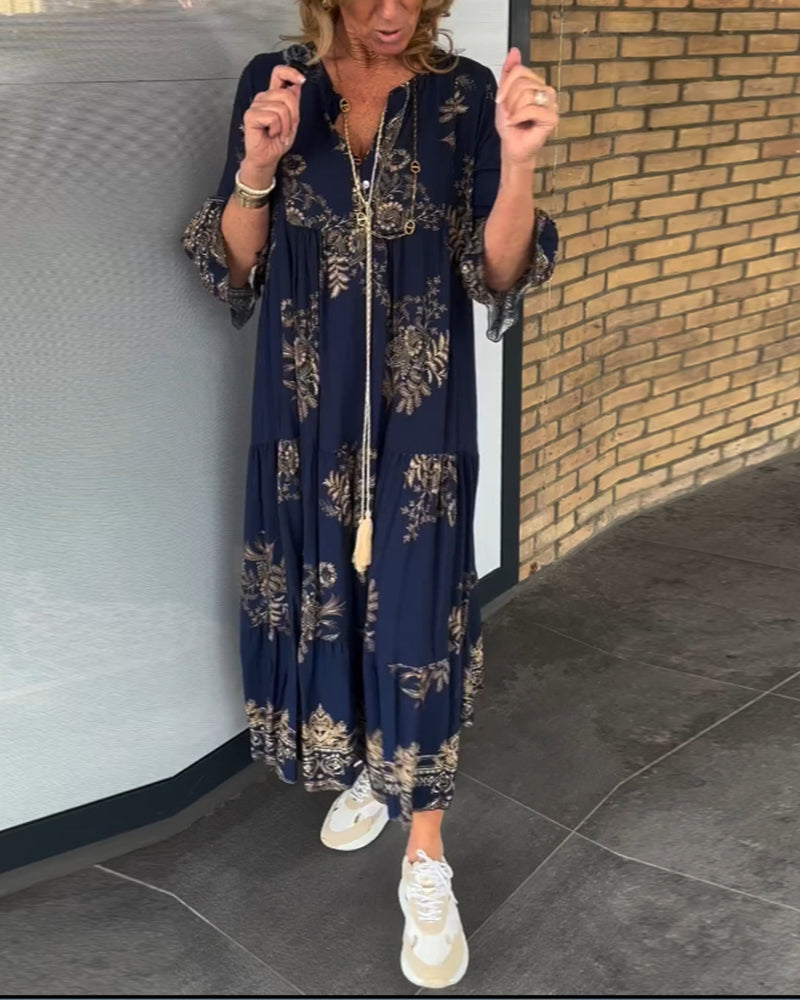 Lune London | Bohemian Chic In A Stunning Maxi Dress
