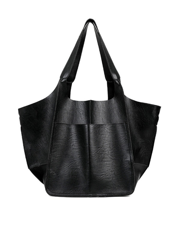 Lune London | Easy Large Bag Soft Leather Large Capacity One Shoulder Portable Tote Bag