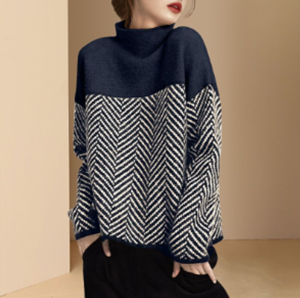 Amarae | Pullover - soft Elegant turtleneck sweater