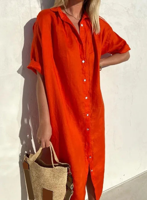 Lune London | Linen Shirt Dress