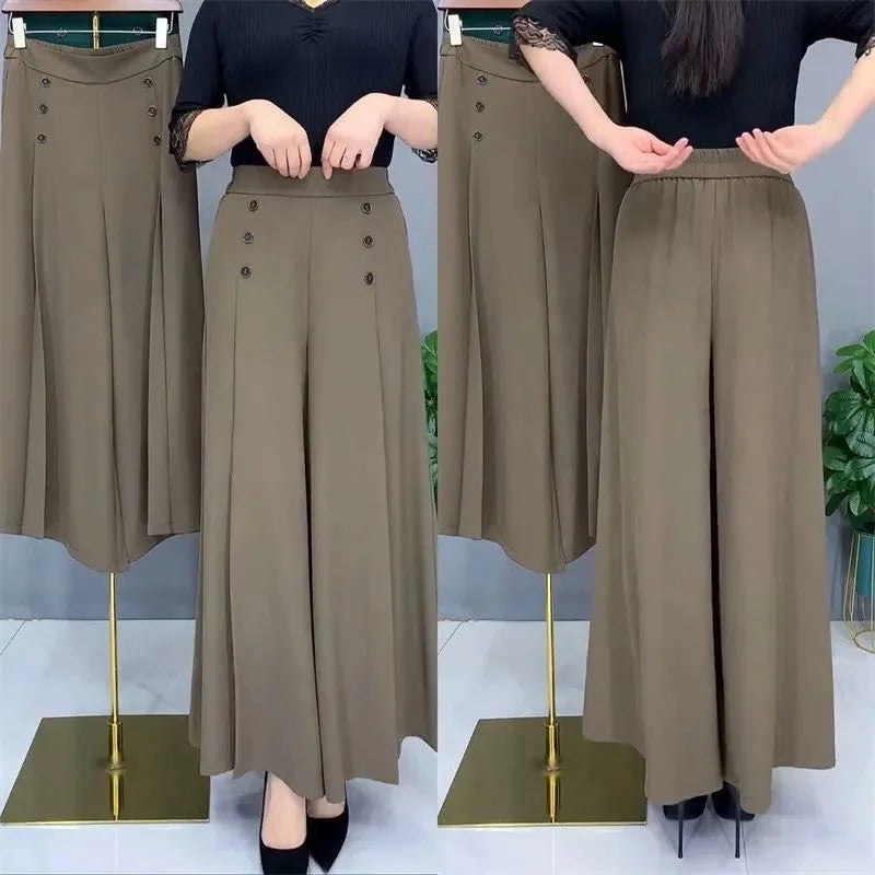 Lune London | Wide Leg Fit Trousers