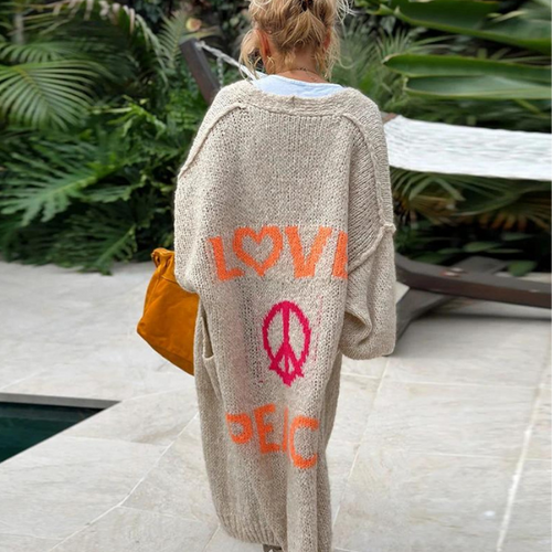 Amarae | Stylish Knitted Long Cardigan