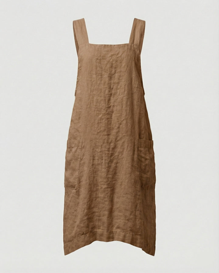 Lune London | Cotton apron dress with pockets