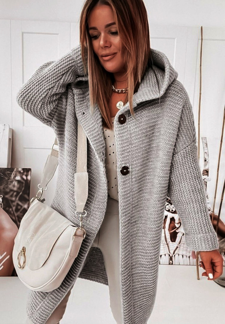 Amarae | Chic leisure coat with hood