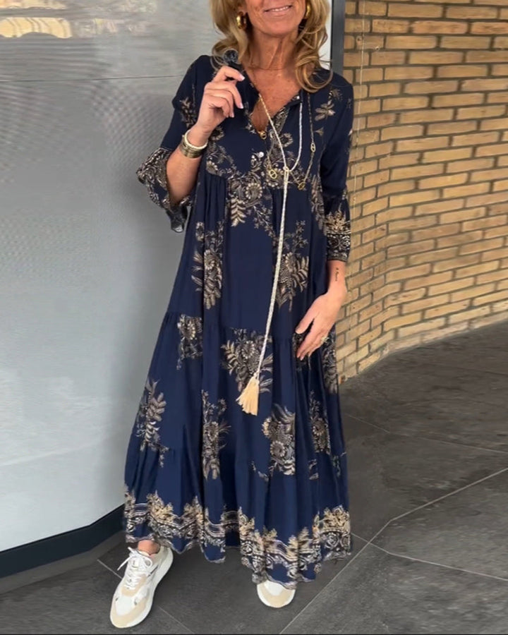 Lune London | Bohemian Chic In A Stunning Maxi Dress