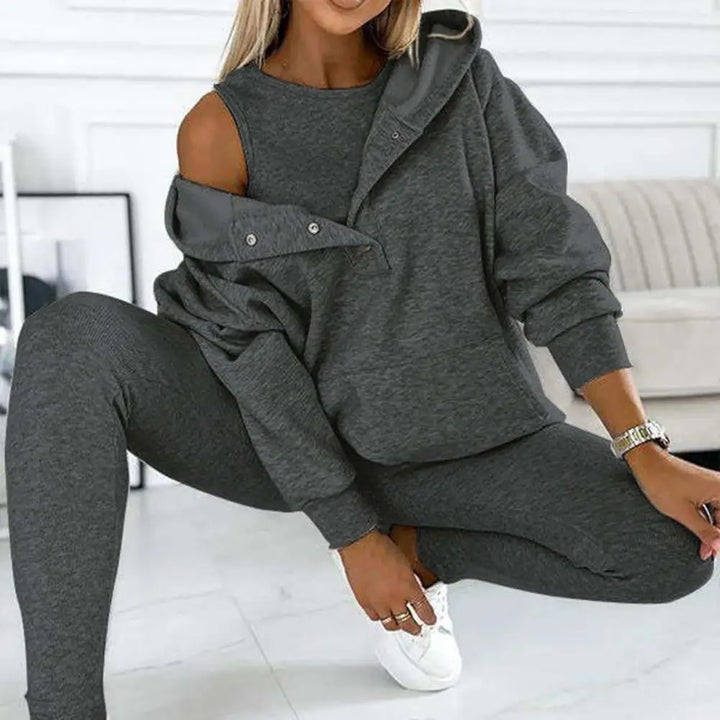 Amarae | Two-Piece Women's Set with Hooded Sweater