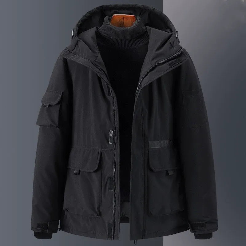 Amarae | Down jacket - Relaxed Fit - With hood - Insulated - Water-repellent - Pockets