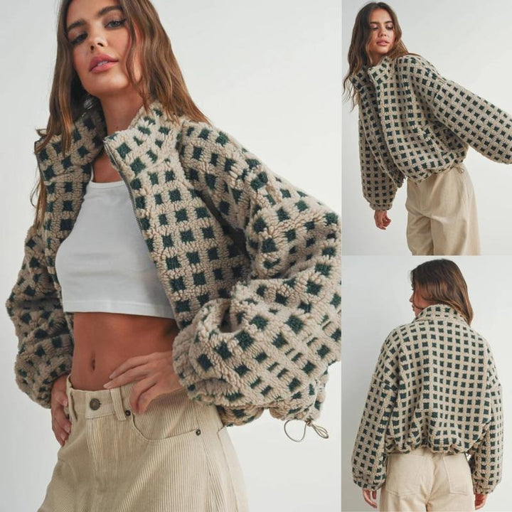 Lune London | Check Fleece Jacket