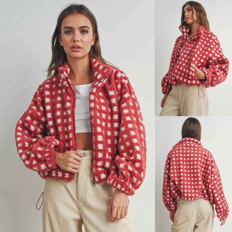 Lune London | Check Fleece Jacket