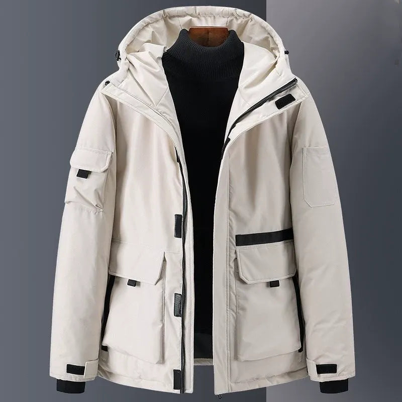Amarae | Down jacket - Relaxed Fit - With hood - Insulated - Water-repellent - Pockets