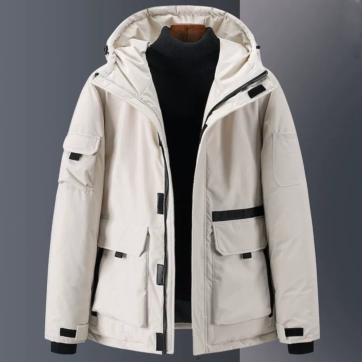 Amarae | Down jacket - Relaxed Fit - With hood - Insulated - Water-repellent - Pockets