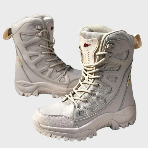 Amarae | Hiking shoes - Leather-Mesh - High format - Reinforced toe area - Ankle support
