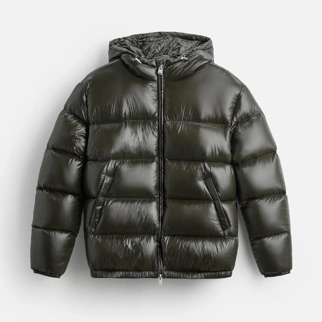 Amarae | Puffer Jacket - Padded - Oversized Fit - With Hood - Waist Length