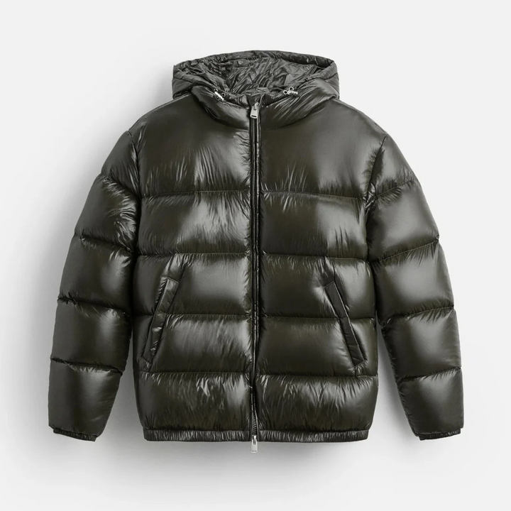 Amarae | Puffer Jacket - Padded - Oversized Fit - With Hood - Waist Length